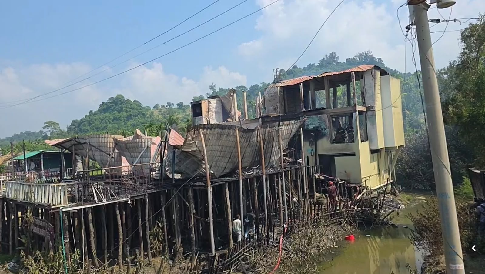 ইনানীর রিসোর্টে অগ্নিকাণ্ডে নিহত বেড়ে ৬
